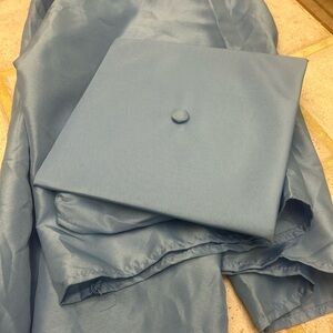 Graduation cap and gown